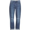 G-Star Raw Džínsy Boyfriend 3302 SADDLE MID BOYFRIEND Modrá
