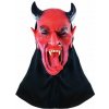 Maska čert s jazykom – halloween – vianoce – 29 × 24 cm 8590687510081