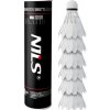 Badmintonové míčky z peří NILS NBL6206 6 ks