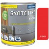 Chemolak Syntetika S2013U 8140 rumelková červená 2,5l - vrchná farba lesklá