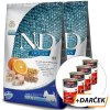 N&D Ancestral Grain Low Grain Ocean Dog Adult Mini Codfish & Orange 2 x 7 kg