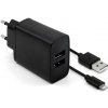 FIXED FIXC15-2UL-BK - Univerzálny USB adaptér s Lightning káblom MFI