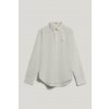 KOŠEĽA GANT SLIM MICRO PRINT SHIRT EGGSHELL