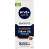 Nivea Sensitive Skin & Stubble Cream Gél krémový gél na citlivú pleť a strnisko 50 ml