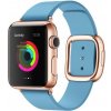 AppleKing elegantný remienok s prackou pre Apple Watch 42mm / 41mm / 40mm / 38mm - modrý - možnosť vrátiť tovar ZADARMO do 30tich dní