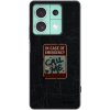 Picasee silikónový čierny obal pre Xiaomi Redmi Note 13 5G - EMERGENCY