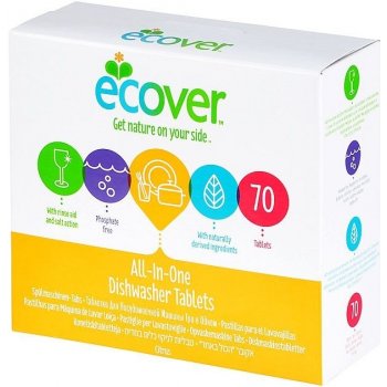 Ecover Tablety do umývačku riadu NEW All in ONE 3 v 1 500gr od 6,99 € -  Heureka.sk