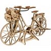 Ugears 3D drevené mechanické puzzle Bicykel Holland