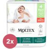 2x MOLTEX Pure&Nature Nohavičky plienkové jednorazové 4 Maxi (7-12 kg) 22 ks