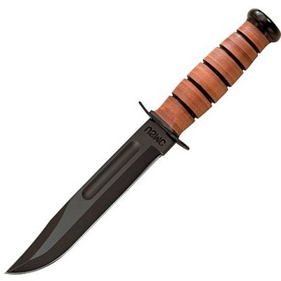 Ka-Bar USMC Fighting Knife nôž s pevnou čepeľou kožené puzdro KB1217