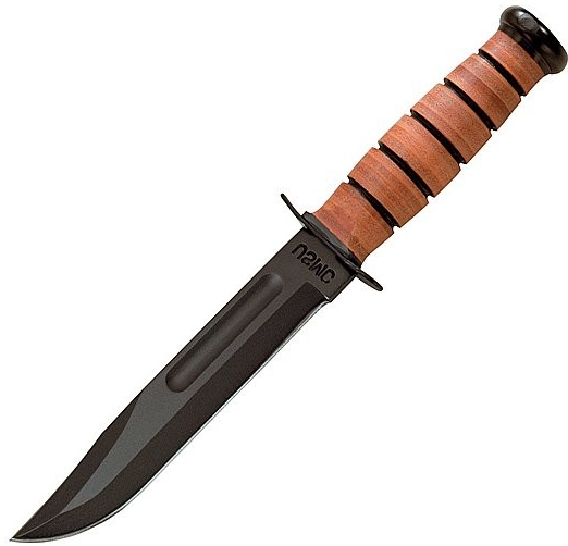 Ka-Bar USMC Fighting Knife nôž s pevnou čepeľou kožené puzdro KB1217