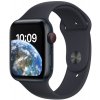 Apple Watch sa 2022,Cellular, 44mm, Midnight, Midnight Sport Band