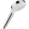 Ručná sprcha hansgrohe Crometta 100 1jet EcoSmart 100 x 100 mm biela chróm 26333400