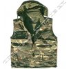 Vesta Loshan zelená army zateplená (pánska zimná vesta)