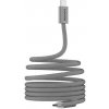 Canyon CCMG60AB15, 1 m kábel, USB-C / USB-C, magnet, PD 60 W, opletený, šedý CND-CCMG60AB15LG