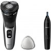 Philips S3143/02 pánsky holiaci strojček Rotačný holiaci strojček Zastrihávač Čierna, Strieborná (S3143/02)