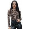 Trikot body s imitáciou tetovania
