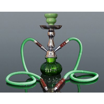 SHISHA 26cm zelená