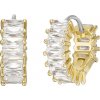 Fossil Blyštivé pozlátené kruhy z mosadze Hazel JOA00717710