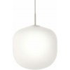 Muuto Závesné svietidlo Rime Ø37, opal/grey 22420
