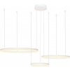 Azzardo | Azzardo AZ4971 - LED Stmievateľný luster na lanku HALO LED/120W/230V biela + DO | AZ4971