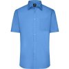 James & Nicholson (Daiber) Pánska košeľa s krátkym rukávom JN680 - Aqua | 3XL