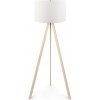 Asir | Stojacia lampa AYD 1xE27/60W/230V biela/béžová | AS0005