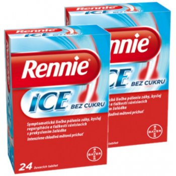 Bayer Rennie Ice bez cukru 48 ks