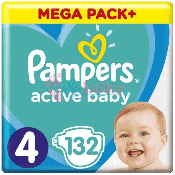 Pampers Active Baby 4 132 ks od 26,99 € - Heureka.sk