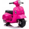 LEAN CARS Elektrická motorka Vespa GTS 300 Mini ružová - 1x35W - 1x6V4,5Ah - 2025