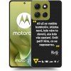 Picasee silikónový čierny obal pre Motorola Moto G86 5G - Kazma - SVĚT PATŘÍ TĚM, CO SE NEPOSEROU