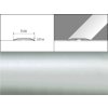Prechodové lišty A70 - SAMOLEPIACE šírka 6 x výška 0,51 x dĺžka 100 cm - strieborná