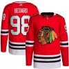 Adidas Connor Bedard #98 Chicago Blackhawks Authentic Primegreen Player Pro Red