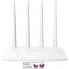 Tenda F6 WiFi N Router 802.11 b / g / n, 300 Mbps, Universal Repeater / WISP / AP, 4x 5 dBi antény F6