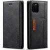 LC.IMEEKE Retro Style Knižkový Obal iPhone 11 Pro 5.8 inch čierny