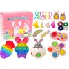 LEAN TOYS Veľkonočná sada hračiek – 25 ks