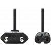 NEDIS napájecí kabel 230V pro adaptéry/ přípojný/ Euro zástrčka/ konektor IEC-320-C7/ dvoulinka/ černý/ bulk/ 3m CEGL11040BK30
