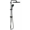 GROHE Vitalio Comfort sprchová súprava bez batérie, horná sprcha 1jet EcoJoy 250 x 250 mm, ručná sprcha 2jet, matná čierna, 266982431