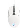 Logitech® G203 2nd Gen LIGHTSYNC Gaming Mouse - WHITE - USB - N/A - EMEA 910-005797
