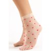 Silonkové ponožky Fiore Crush 20 DEN G1157, tělová, univerzální