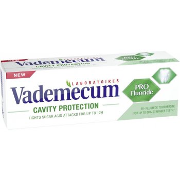 Vademecum zubná pasta Pro Fluoride Cavity Protection 75 ml