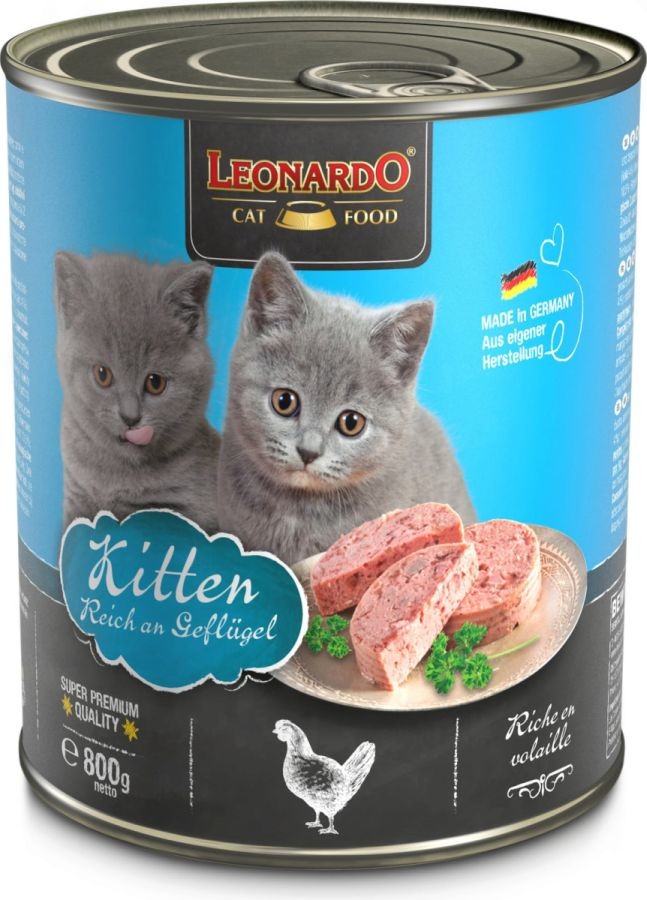 Leonardo Kitten bohaté na kuraciecí mäso 0,8 kg