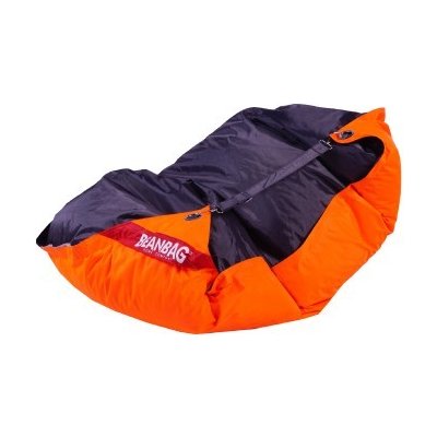 BeanBag 189x140 duo fluo orange licorice