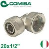 COMISA PEX šróbovacie koleno na závit 20x1/2