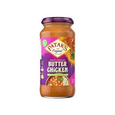 Patak 's Butter chicken indická omáčka sklo 450g