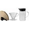 Hario V60 Dripper sada s termokanvicou - kompletný set pre filtrovannú kávu
