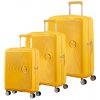 American Tourister Soundbox Sada 3 kufrov, 55/67/77cm Žltý rozšíriteľný