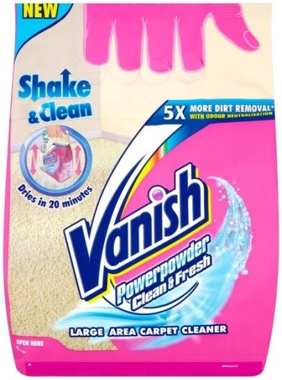 Vanish Clean & Fresh prášok na koberce 650 g od 8,02 € - Heureka.sk