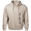 Hory bicykel úsmev - Oversized mikina pánska Moon - kratšia + širšia - 2XL ( Ľadovo sivá )