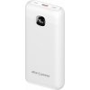 Powerbanka AlzaPower Garnet 20000mAh Power Delivery (22,5W) biela (APW-PBG20PDW)